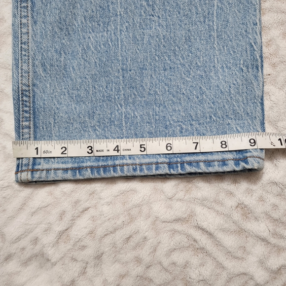 Abercrombie & Fitch Women's '90s High Rise Relaxed Jeans Curve Love Sz 8 - Picture 13 of 15